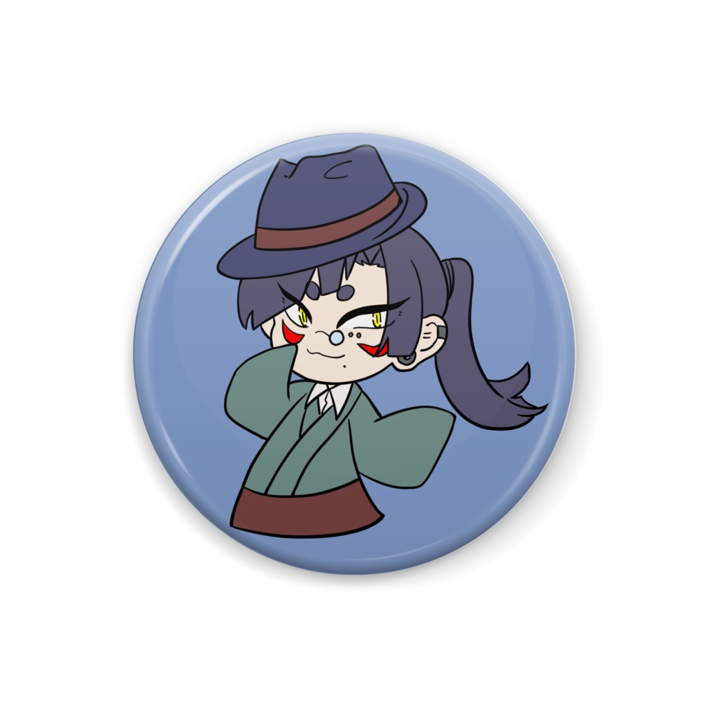 篠崎宗旦缶バッジ