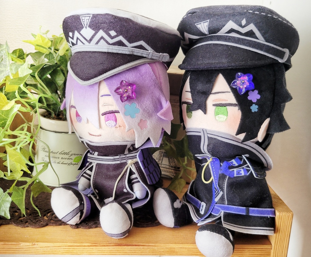 わんぱくぬい・もちマスに✽お花のおはじきシリーズ①