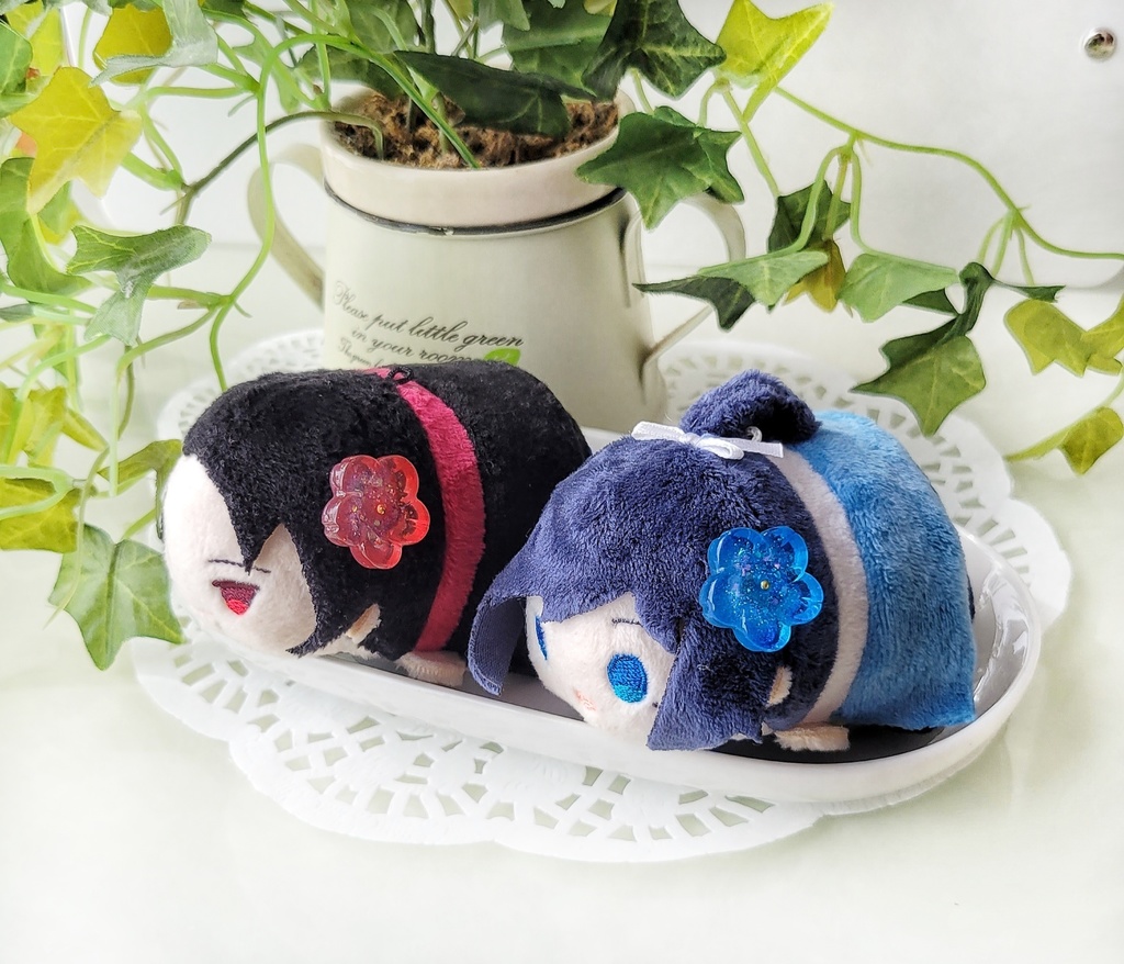 わんぱくぬい・もちマスに✽お花のおはじきシリーズ①