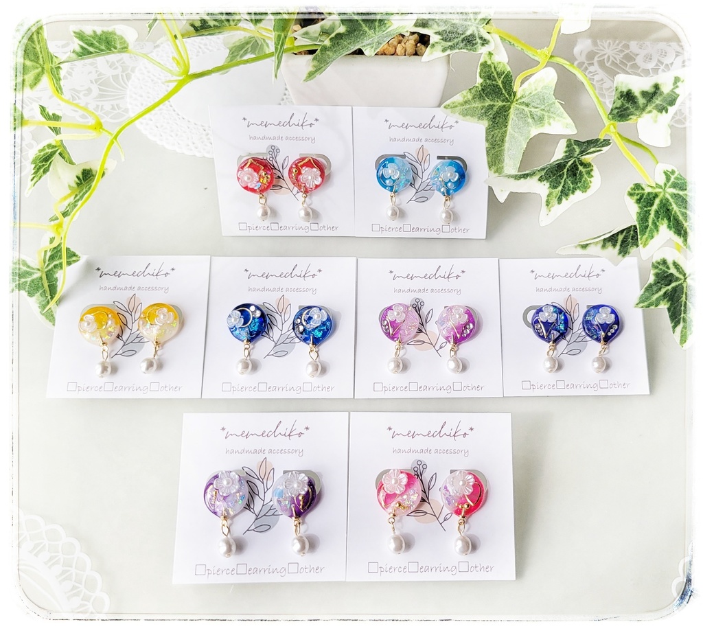 花の雫シリーズ(ピアス/イヤリング)