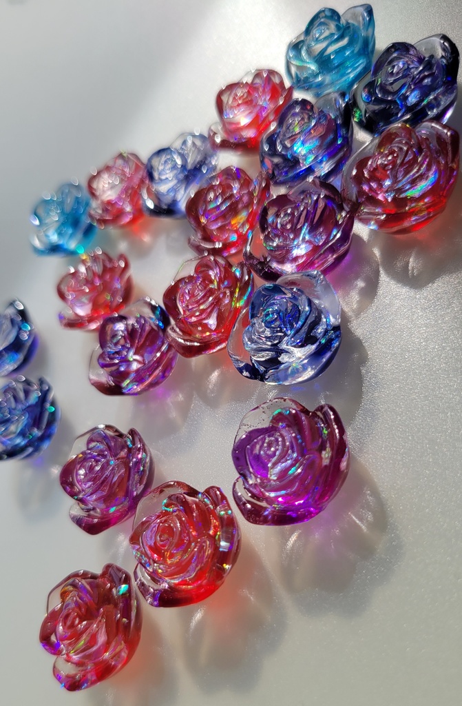 【12/3 21:00~頒布開始】澄んだ薔薇シリーズ(イヤリング/ピアス)