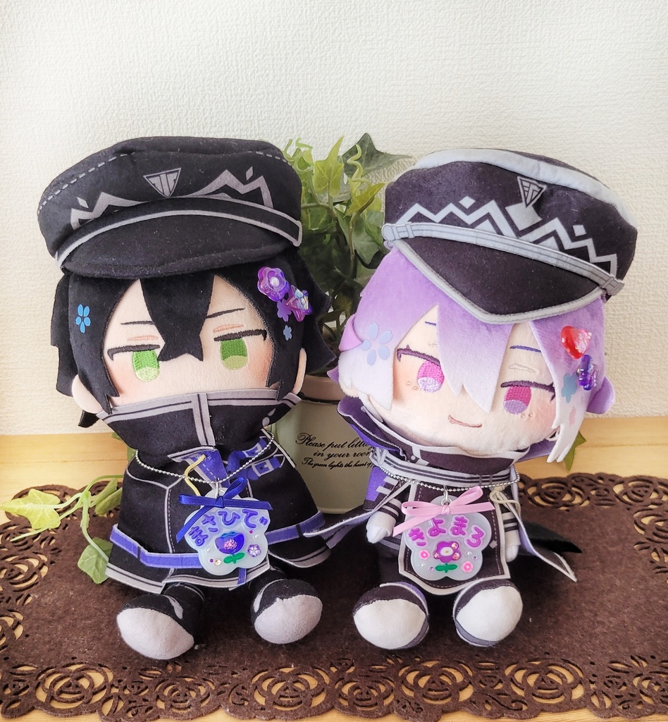 【12/3 21:00~頒布開始】わんぱくぬいに✽おなまえふだシリーズ2