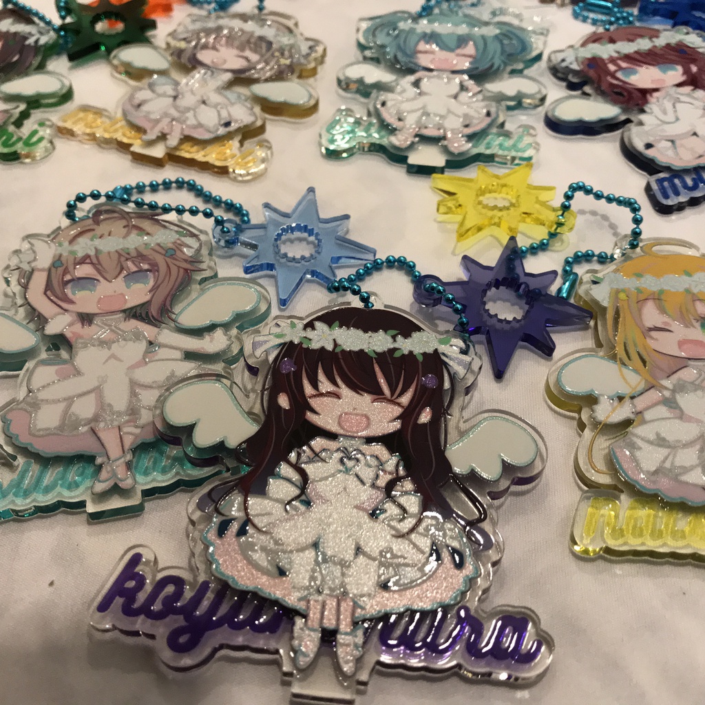 ときめきアクリルスタンドキーホルダー