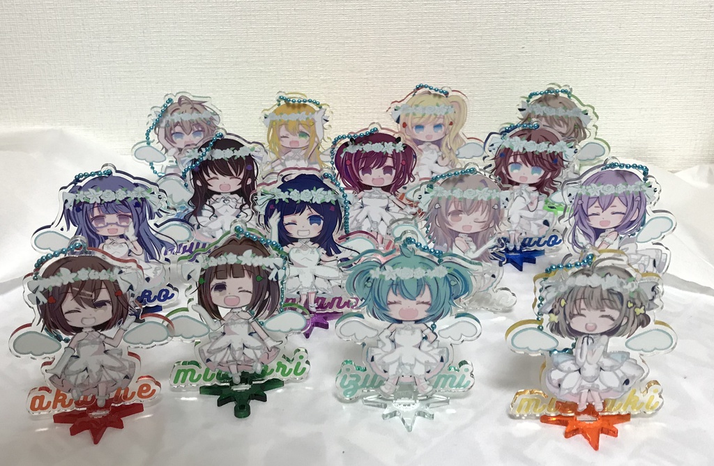 ときめきアクリルスタンドキーホルダー