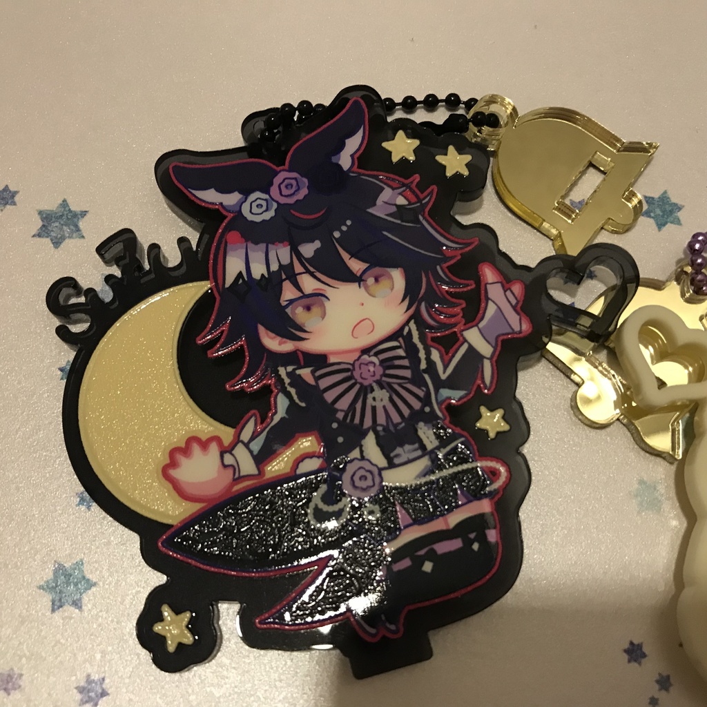 リングマリィコネクトアクリルスタンドキーホルダ