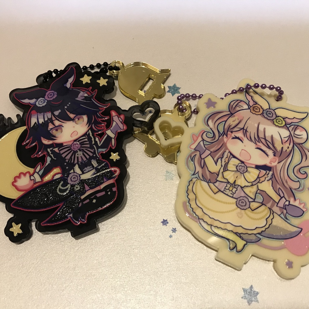 リングマリィコネクトアクリルスタンドキーホルダ