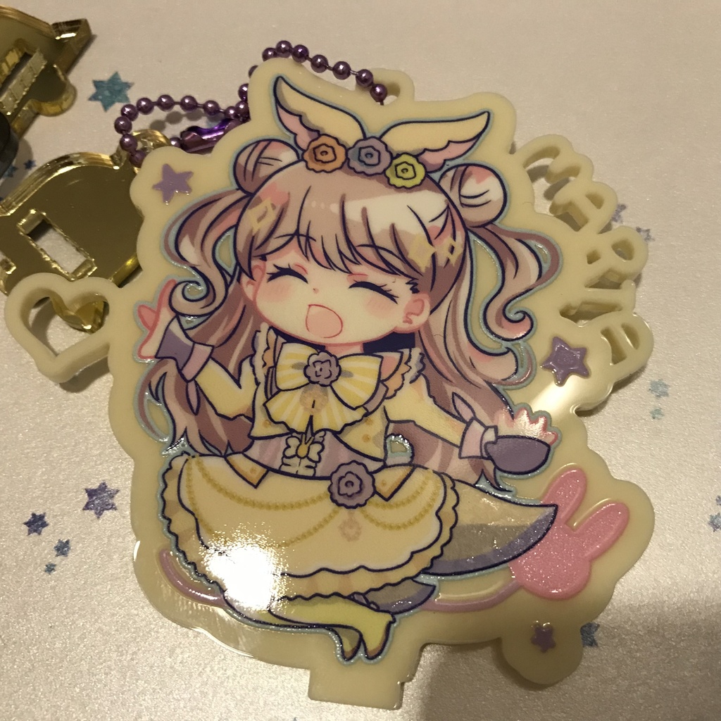 リングマリィコネクトアクリルスタンドキーホルダ