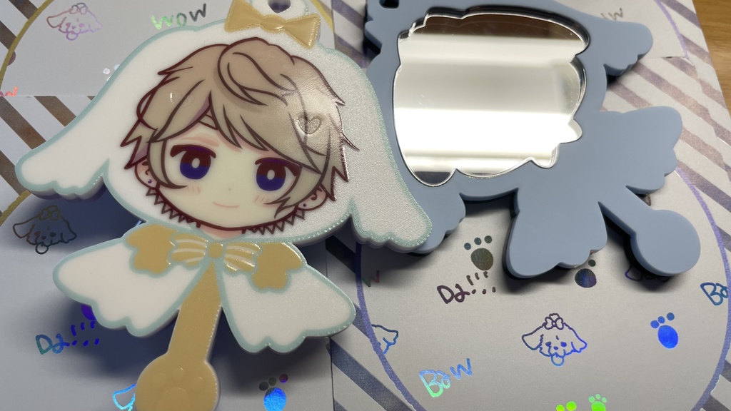 ふわふわロ〜ザンヌ着ぐるミラー