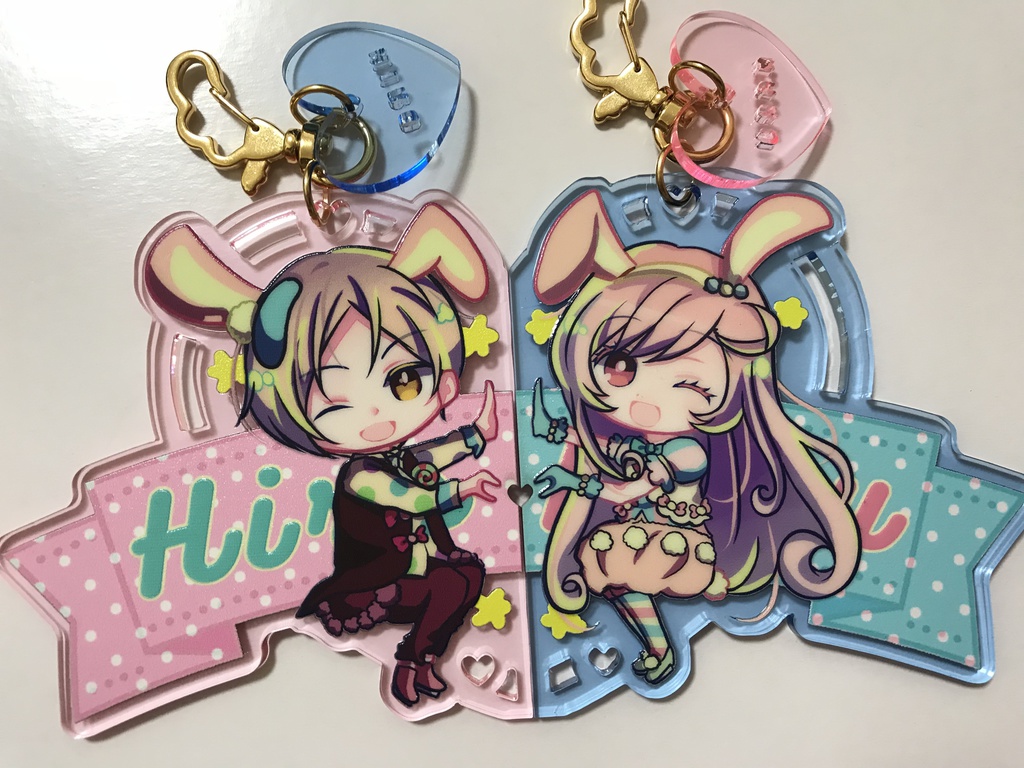 プリジャン20 アクリルキーホルダー