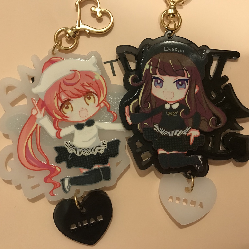 プリジャン20 アクリルキーホルダー