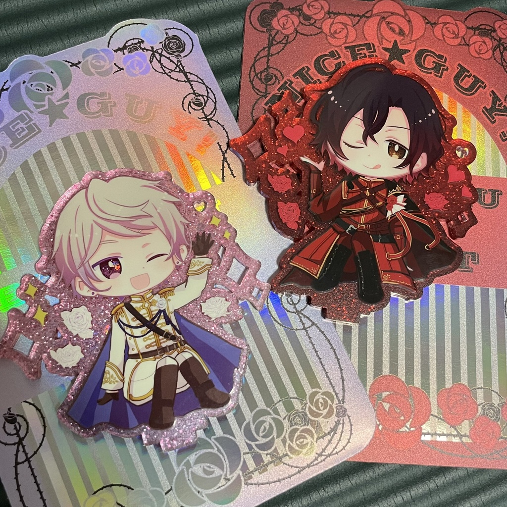【イベント記念】発見!キラキラアクリル✨アクリルクリップ✨シール