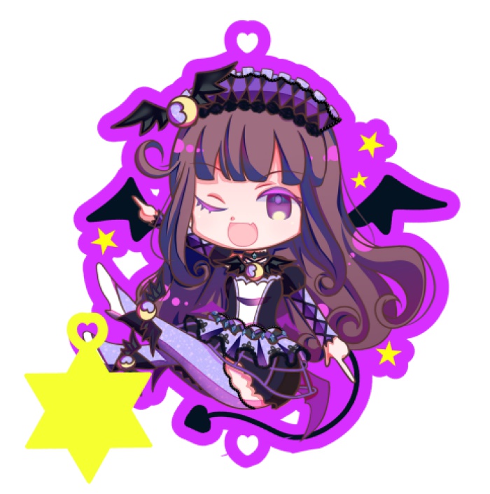 C94あろま&みかん&のんアクリルキーホルダー