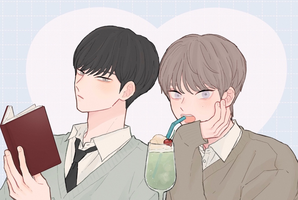 長方形ステッカー2