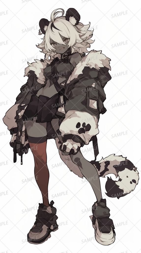 【獣人】元気なケモ耳少女_立ち絵