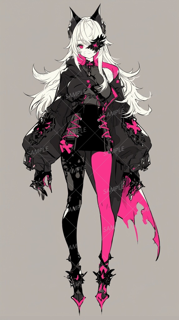 【ファンタジー】終焉の少女_立ち絵