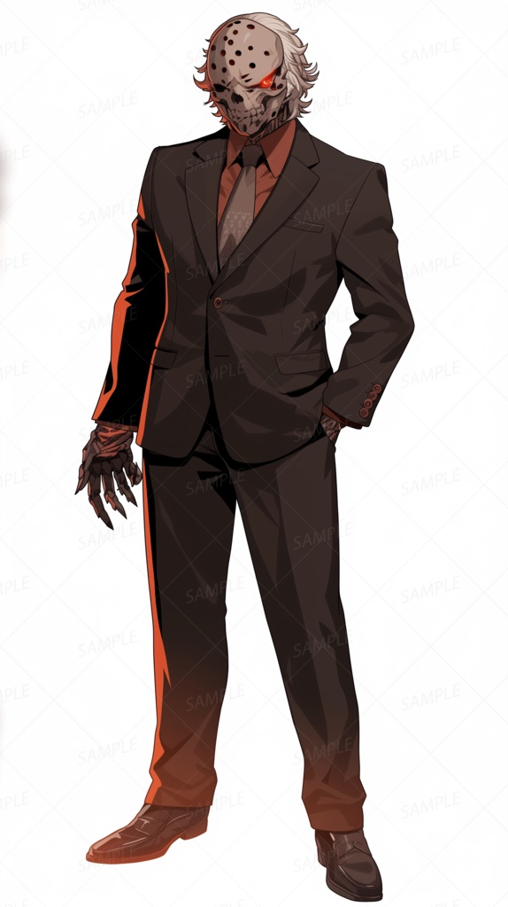 【無料セット】黒いスーツの特別部隊_立ち絵【一周年記念】