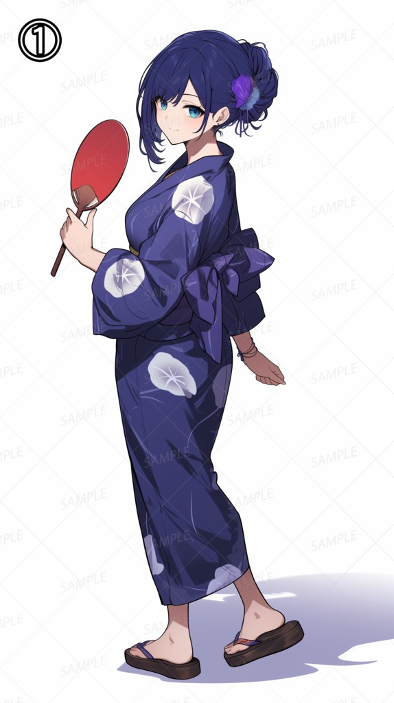 【セット】夏の少女たち_立ち絵【単品OK】