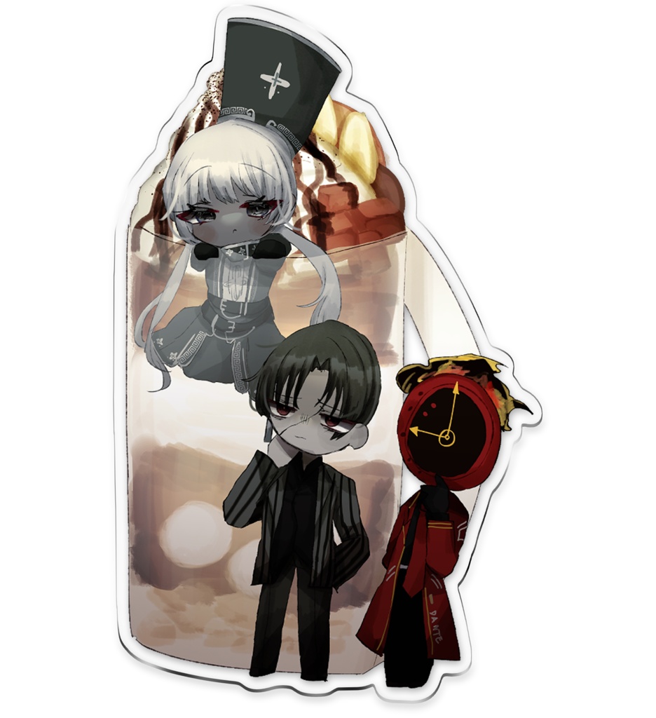 囚人パフェアクキー（ダンテ・カロン・ヴェルギリウス）