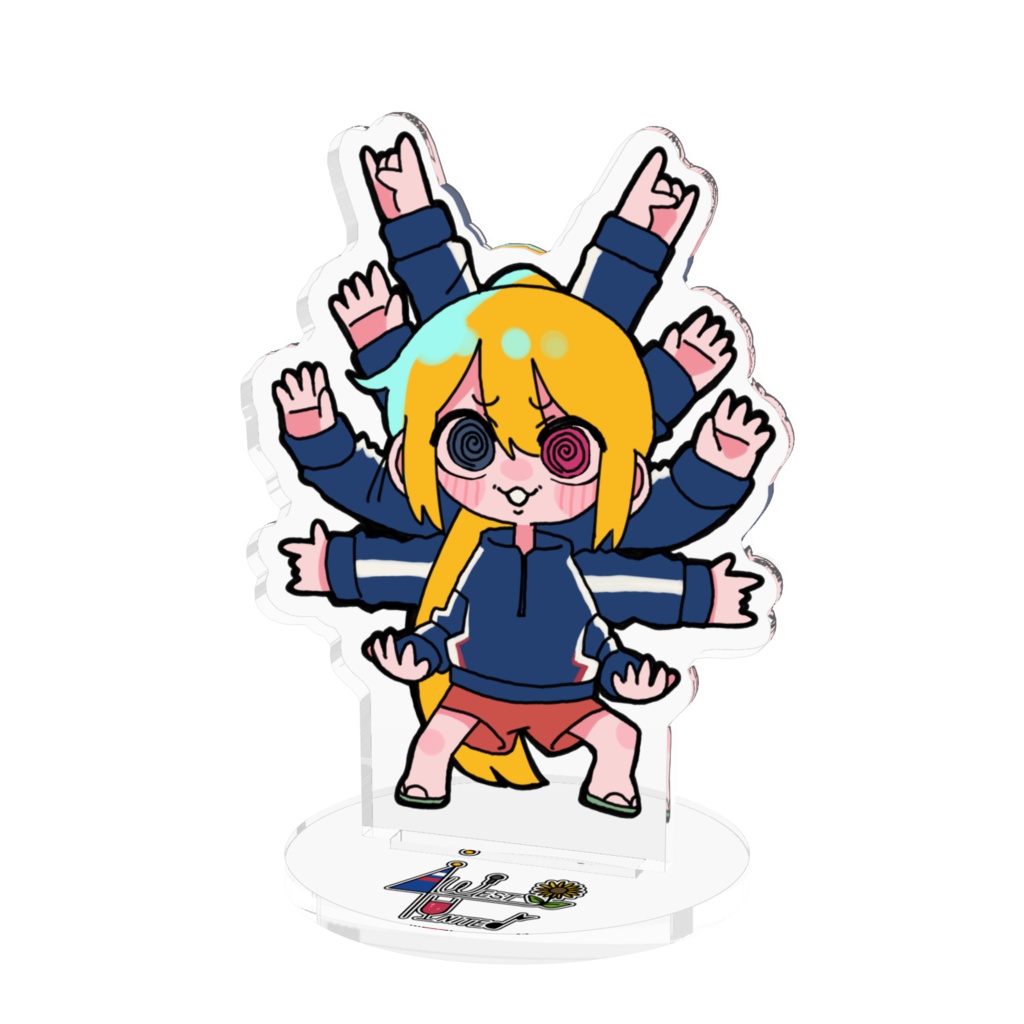 ユナちゃんアクリルスタンド(千手観音ver)