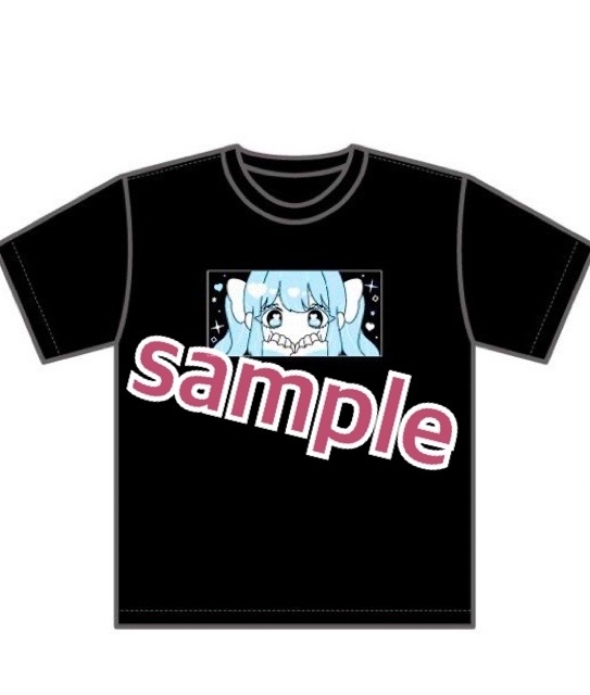 きゅるハヮTシャツ（ブラック）