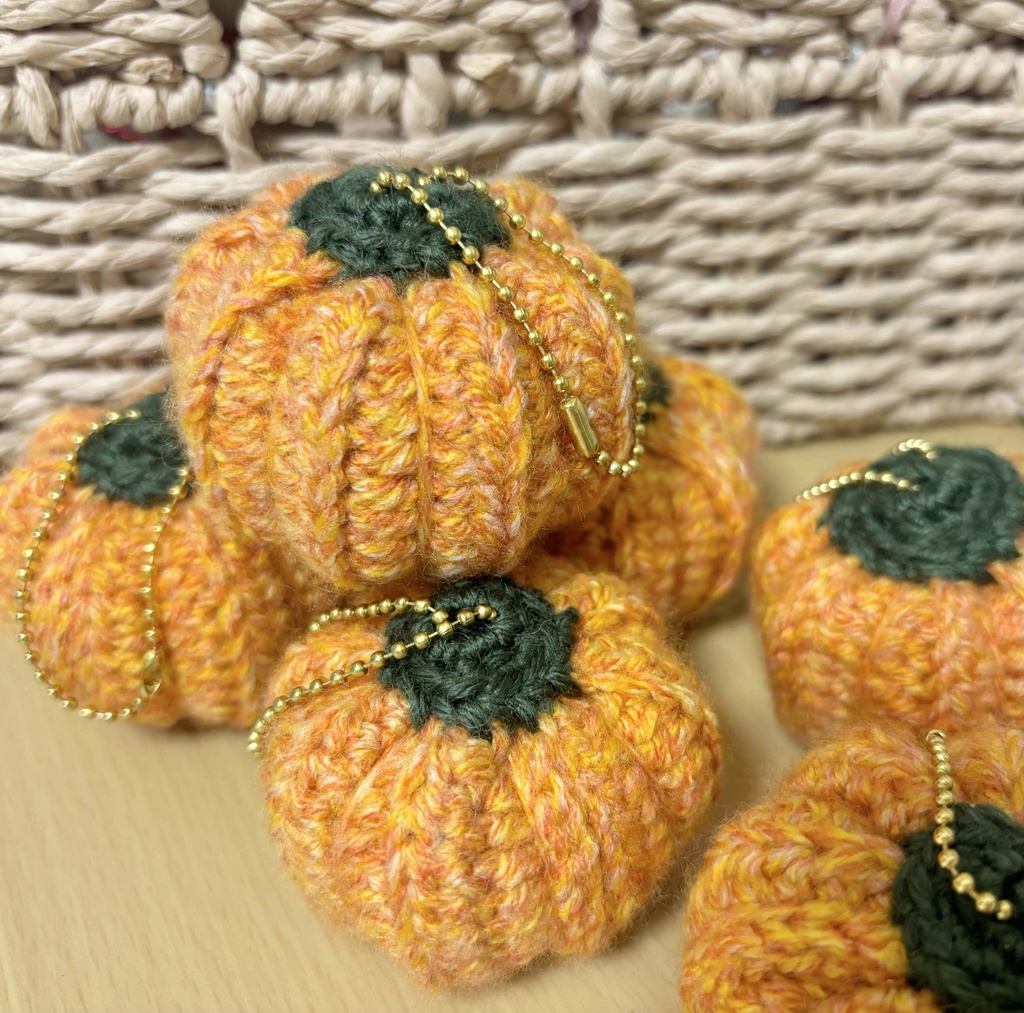 【NFCタグ入】手編みのかぼちゃ【限定ハロウィンムービー】