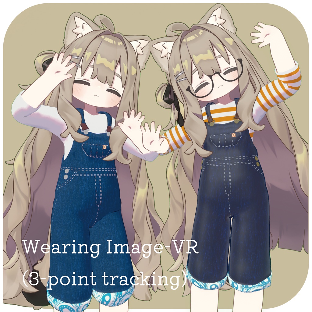 【キプフェル】O-001 クロップドオーバーオール【まめふれんず対応】