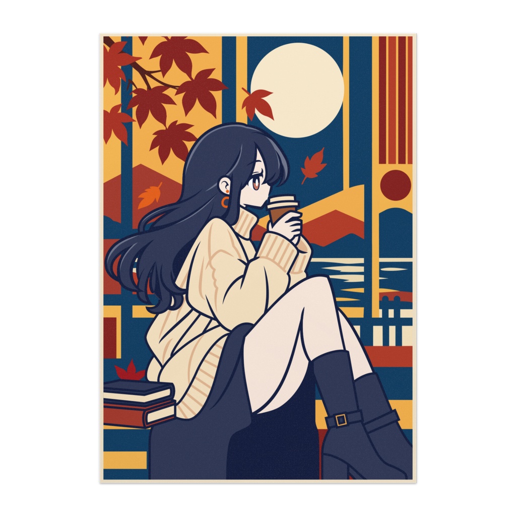 Woman in Autumn