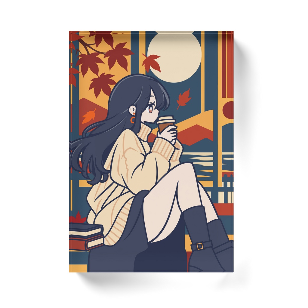 Woman in Autumn