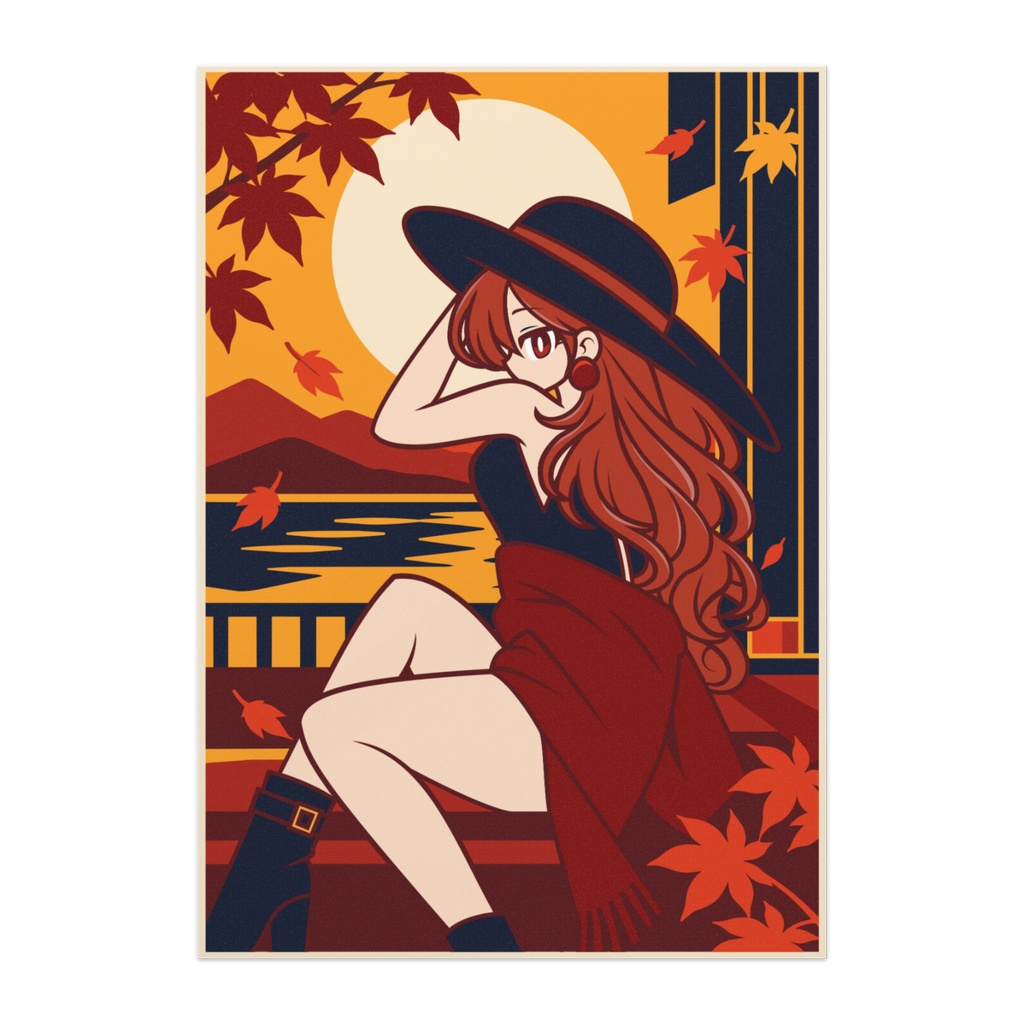 Woman in Autumn 2