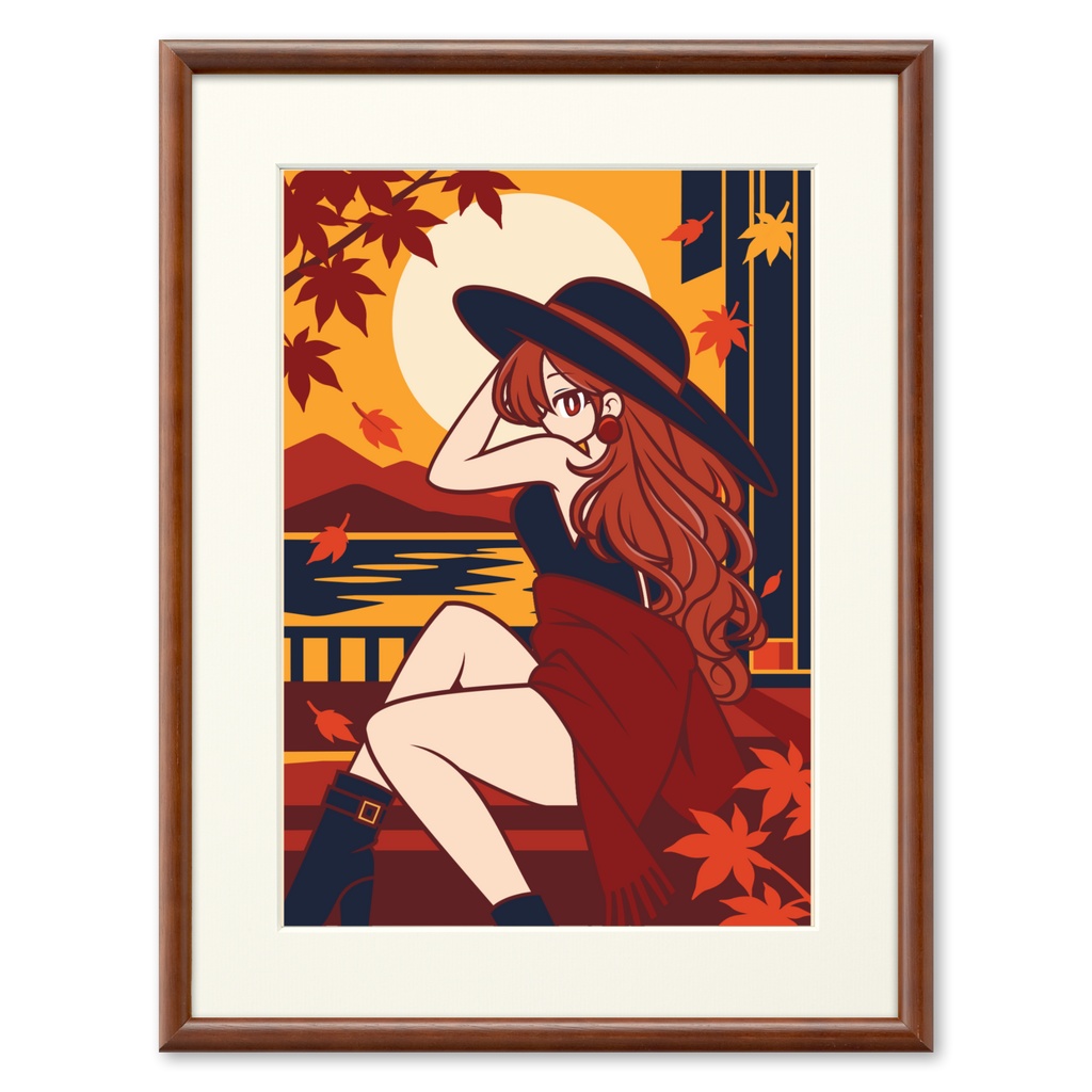 Woman in Autumn 2