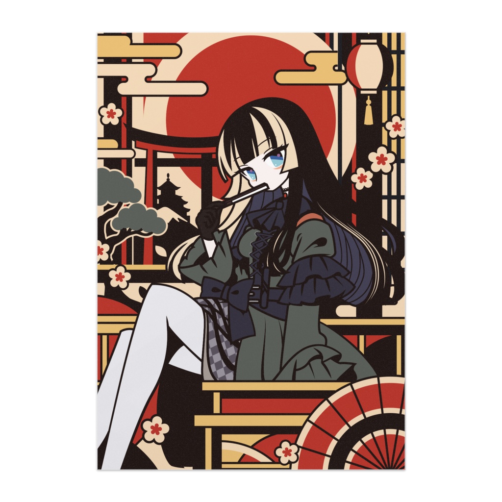 【非公式】Museum Princess -儒烏風亭らでん- ポスター