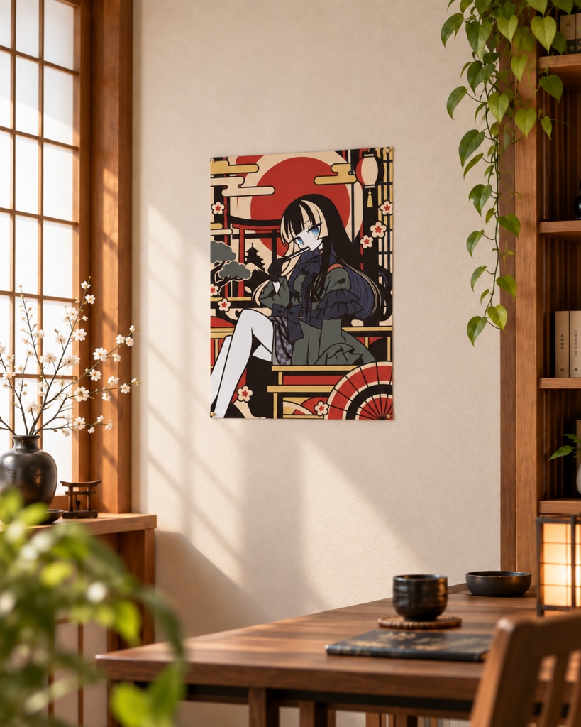 【非公式】Museum Princess -儒烏風亭らでん- ポスター