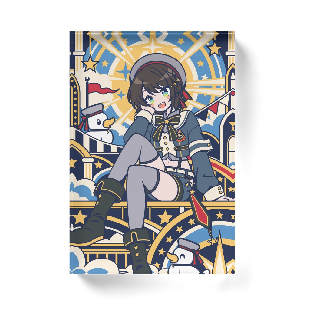 【非公式】Sun Goddess🚑⭐ -大空スバル- アクリルブロック