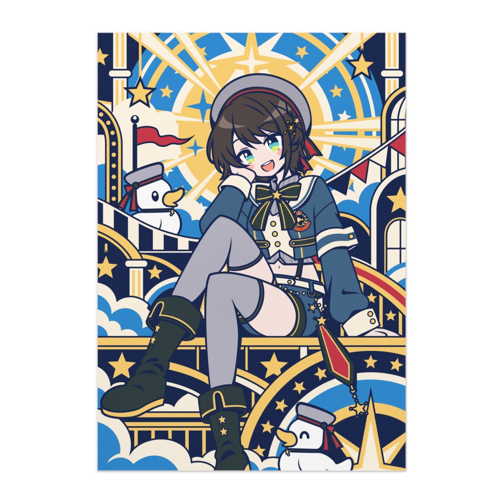 【非公式】Sun Goddess🚑⭐ -大空スバル- ポスター 