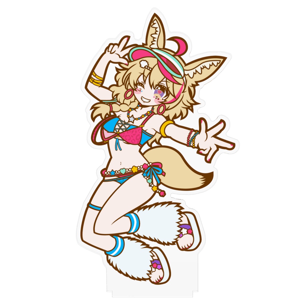 【非公式】Vibrant Summer Polka! 🎪🌊✨-尾丸ポルカ- アクリルフィギュア
