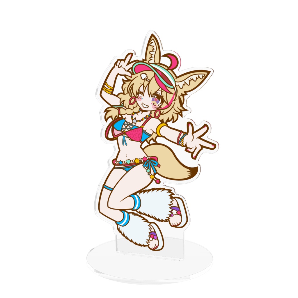 【非公式】Vibrant Summer Polka! 🎪🌊✨-尾丸ポルカ- アクリルフィギュア