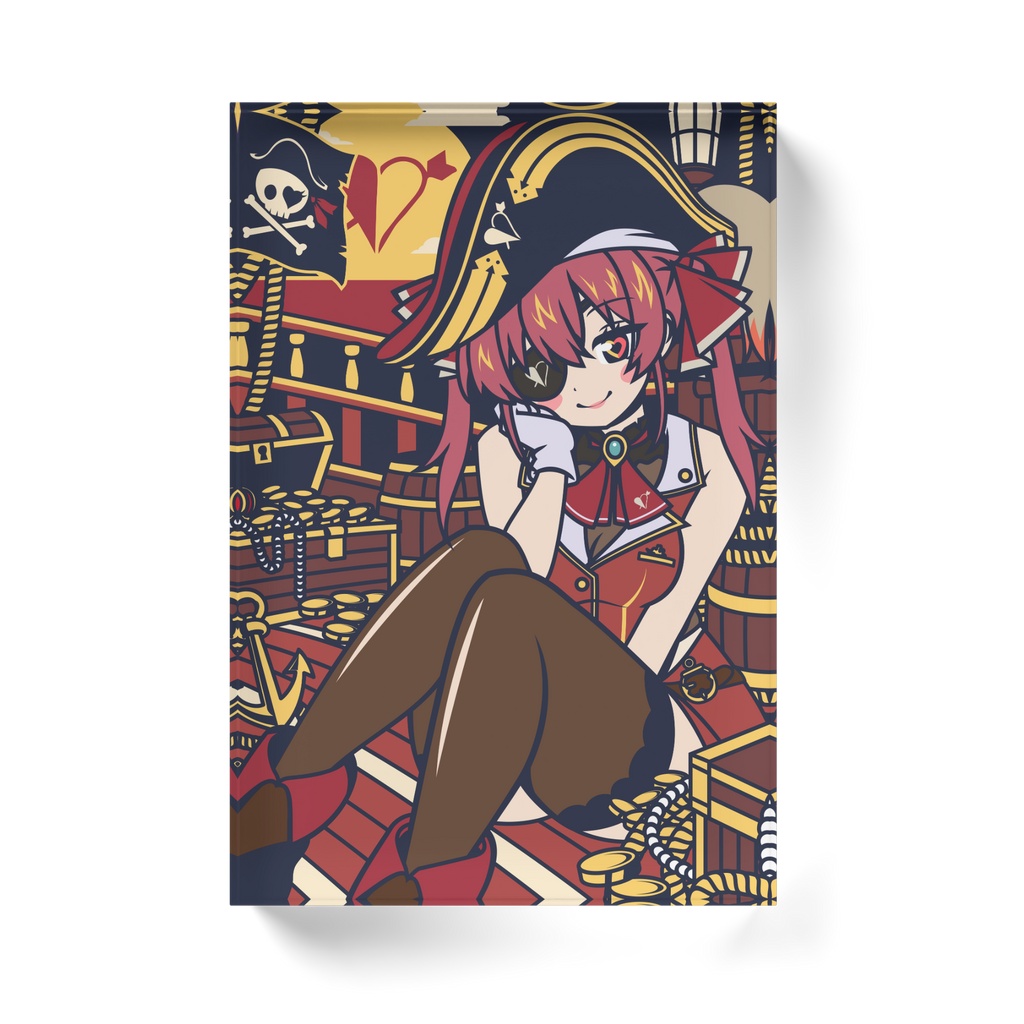 【非公式】Ahoy, Darling! 💋🏴☠️ -宝鐘マリン- アクリルブロック