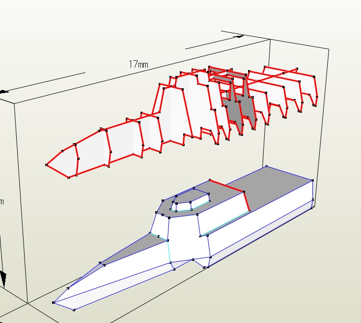 インディペンデンス級　型紙