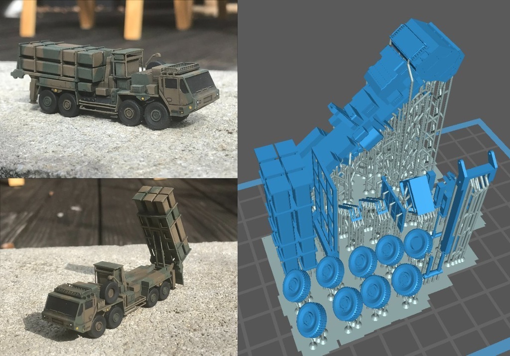 1/144レジンキット 陸上自衛隊　12式地対艦誘導弾発射機 