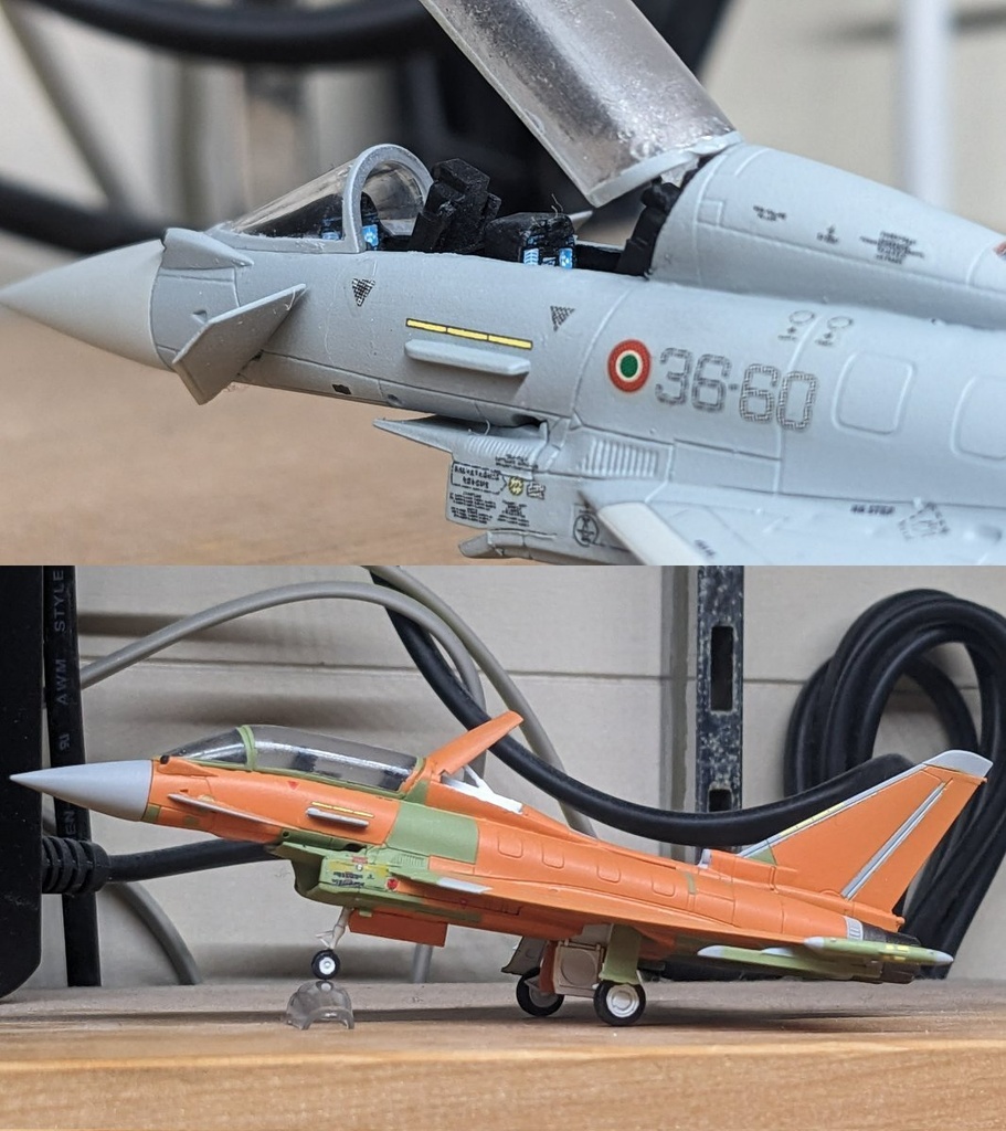 1/144レジンキット タイフーン複座化 改造キット