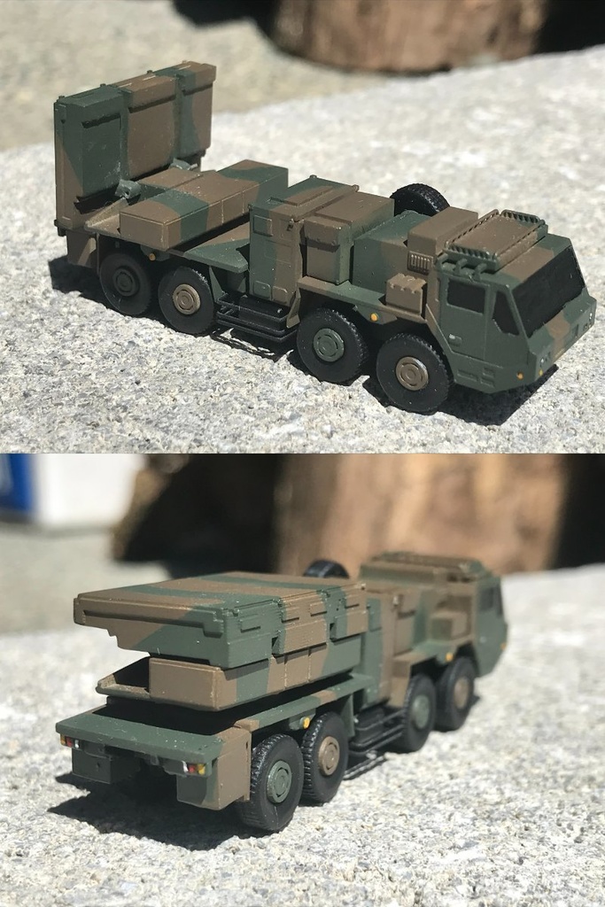 1/144レジンキット 陸上自衛隊 対砲兵レーダー 仮想重装輪仕様
