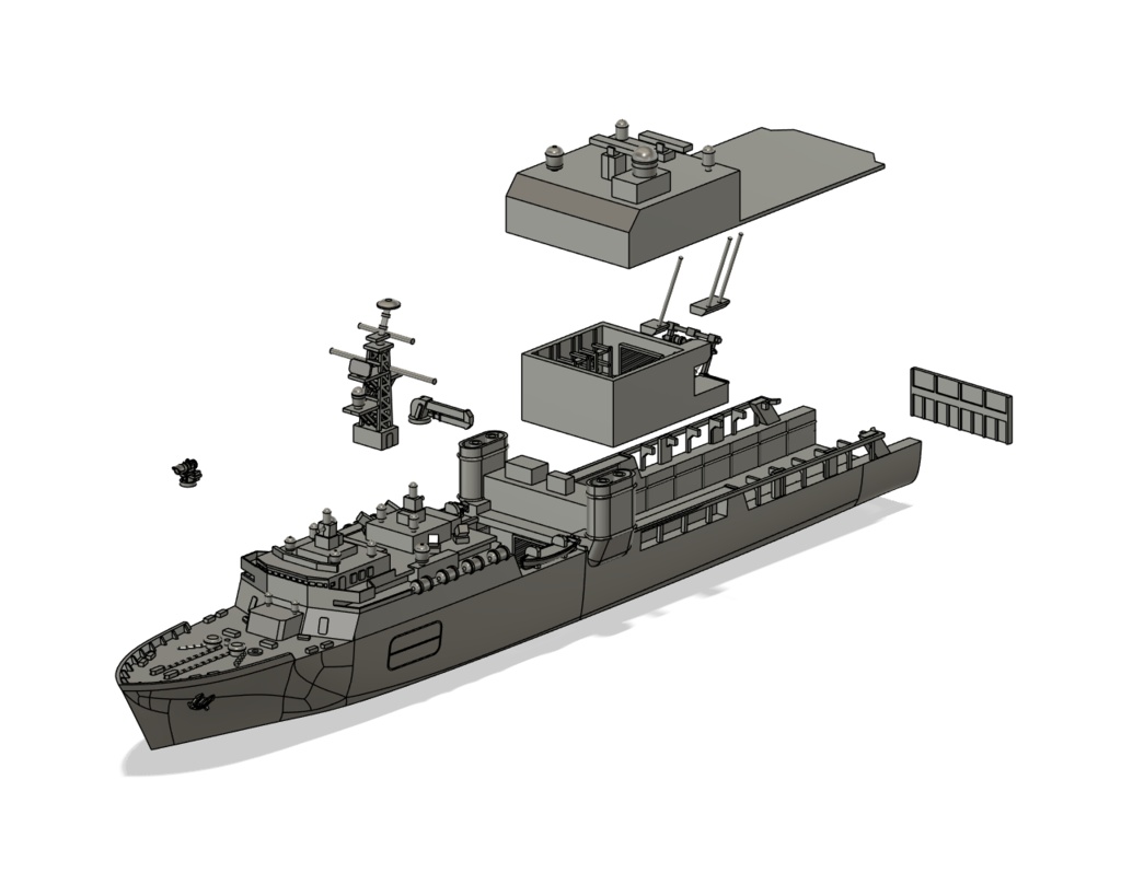 1/1250 ゆみがはま型艦娘母艦