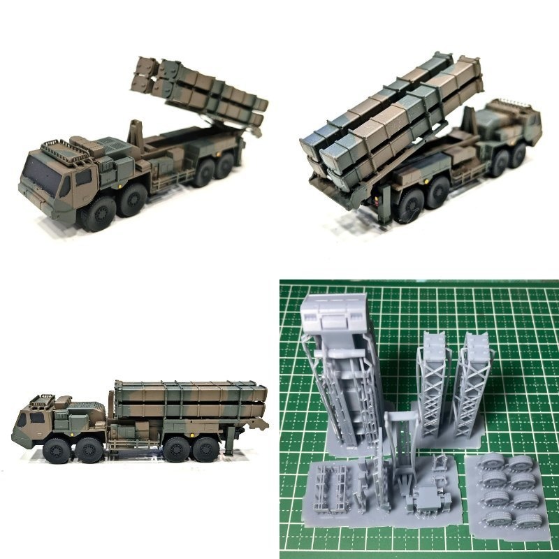 1/144レジンキット 陸上自衛隊　12式地対艦誘導弾能力向上型発射機