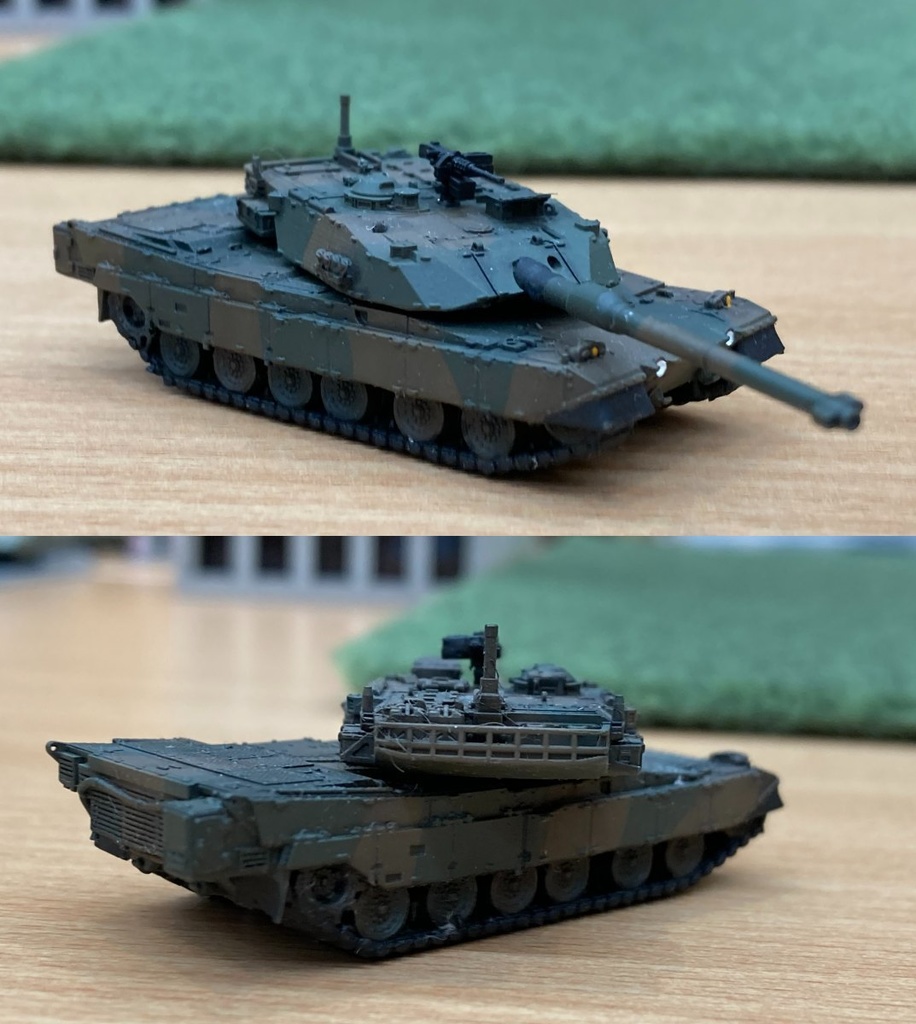 1/144レジンキット 陸上自衛隊 90式戦車スーパー改(あひる工廠製)