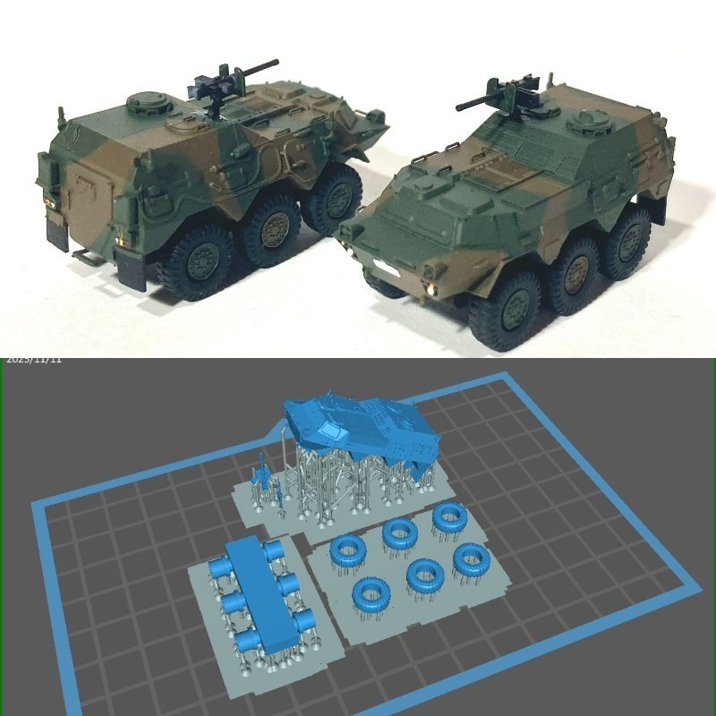1/144レジンキット 陸上自衛隊　82式指揮通信車