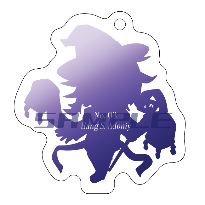 ハング ハロウィンver アクリルキーホルダー