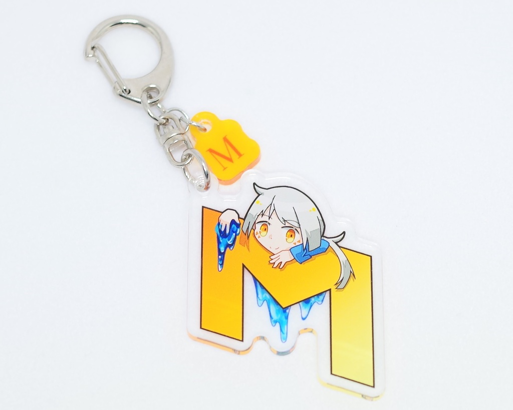 モルファ　イニシャルモチーフ　アクリルキーホルダー