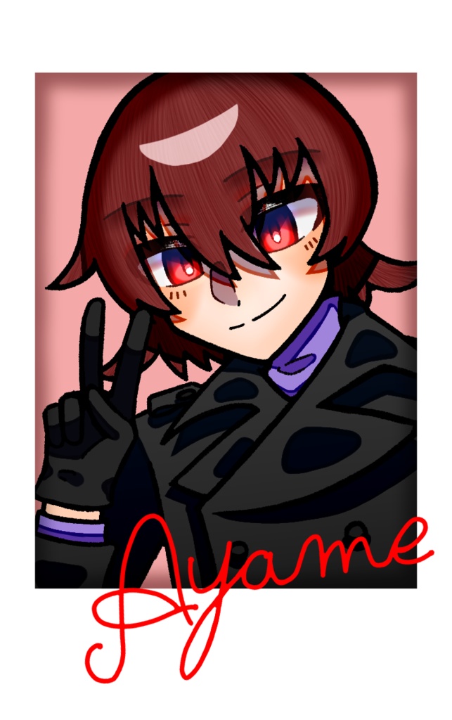 紅林菖　チェキ風カード