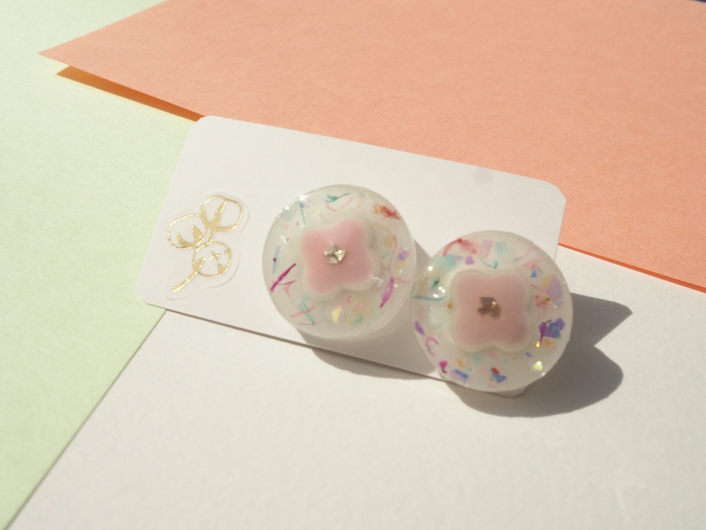 «ピアス» ピンク