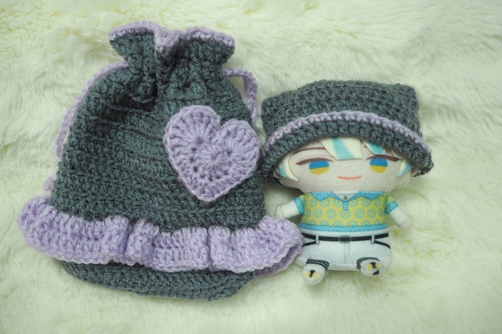 巾着&ニット帽　星導ショウ